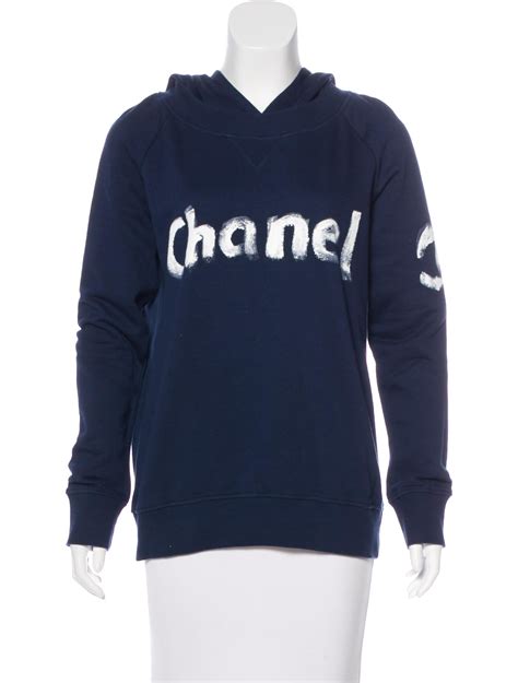 chanel paris sweatshirt cream|real real Chanel sweaters.